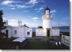 The lighthouse at Cromarty