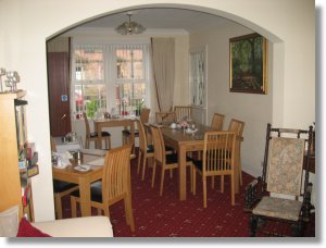 Mardon guest house, Inverness Scotland UK dining room